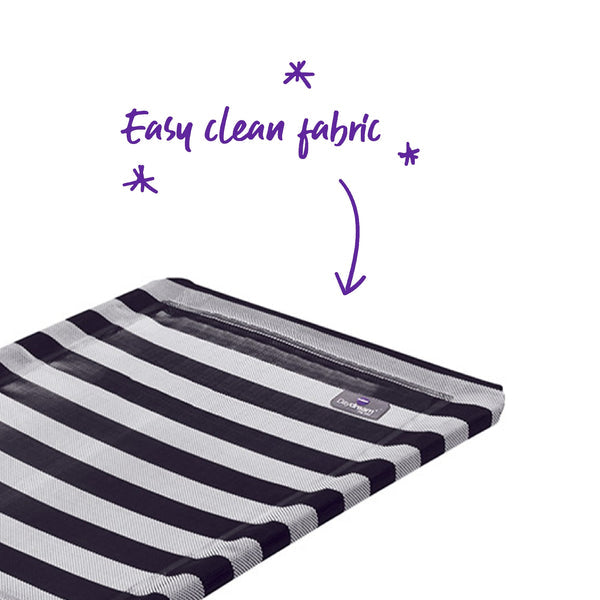 Bed Cover Classic Black & White [:large]