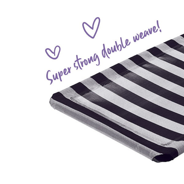 Bed Cover Classic Black & White [:large]