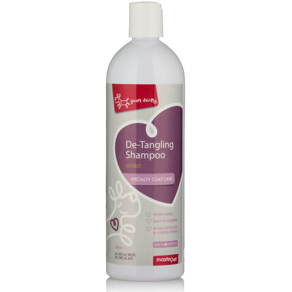 Dog Shampoo Detangle Yours Droolly 500ml 