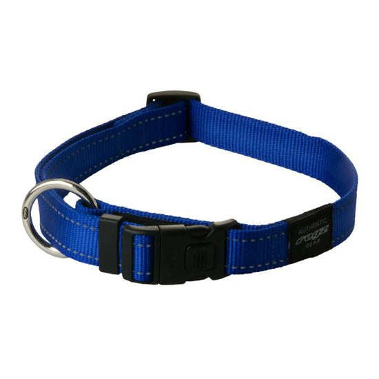 Rogz Dog Collar Utility Blue [:xxl]