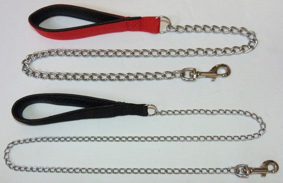 Leash With Chain 2mm X 110cm [:black]