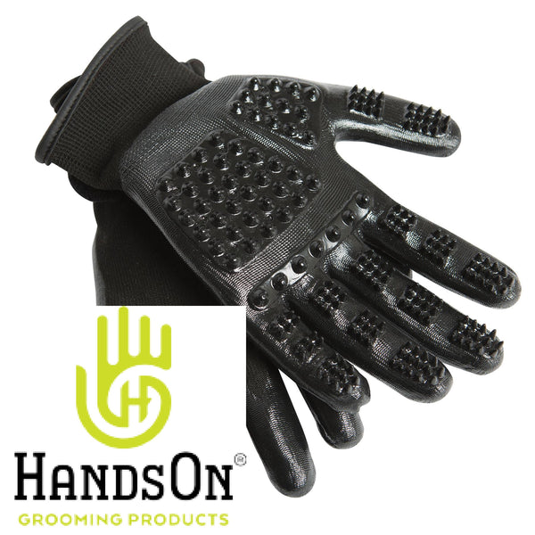 Mitt Grooming Glove Hands On [:large]