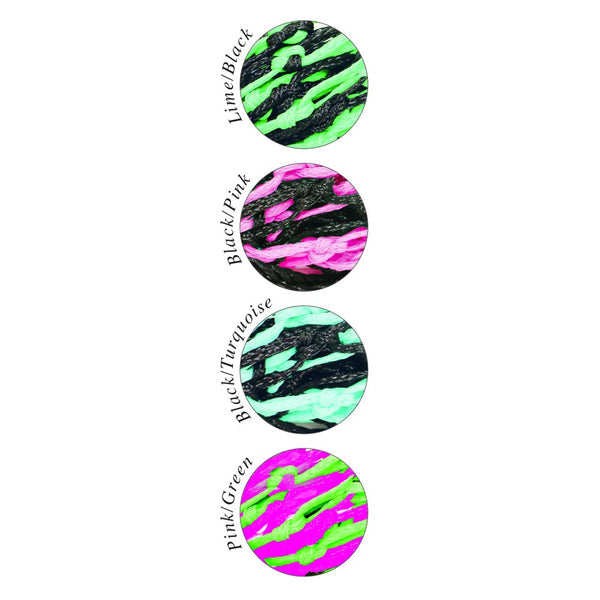 Hay Net Vivid Poly Slow Feed Large 45 Inch [:black & Pink]