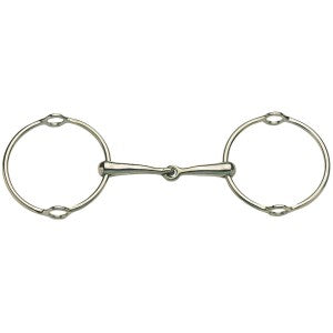 Gag Snaffle Polo Stainless Steel [:12.5cm 5.0"]
