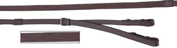Reins Divided Leather Aintree [:black]