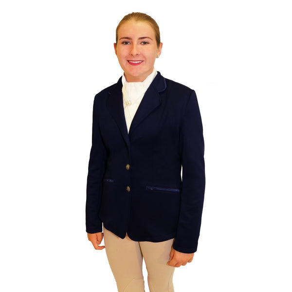 Riding Jacket Huntington Hudson Navy Ladies [:08]