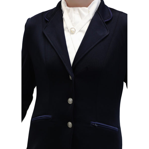 Riding Jacket Huntington Hudson Navy Ladies [:08]