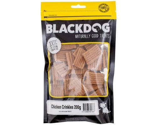 Blackdog Chicken Crinkles 200gm