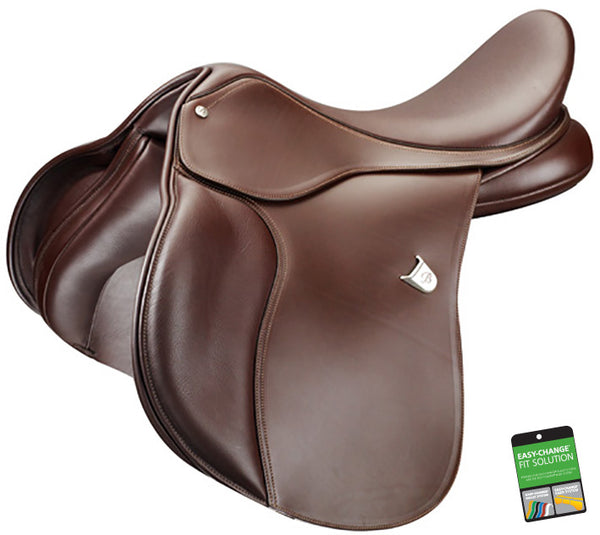 Bates All Purpose Saddle Cair Brown [:40cm 16.0"]