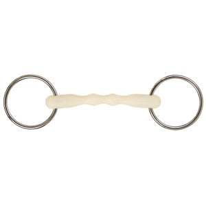 Ring Snaffle Mullen Flexible Happy Mouth [:10.5cm 4.0"]