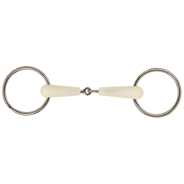 Ring Snaffle Jointed Happy Mouth [:10.5cm 4.0"]