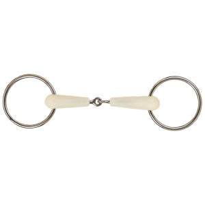Ring Snaffle Jointed Happy Mouth [:10.5cm 4.0"]