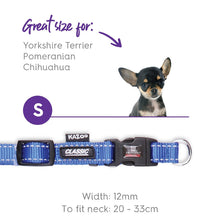 Kazoo Dog Collar Classic Adjustable Blue [:extra Large]