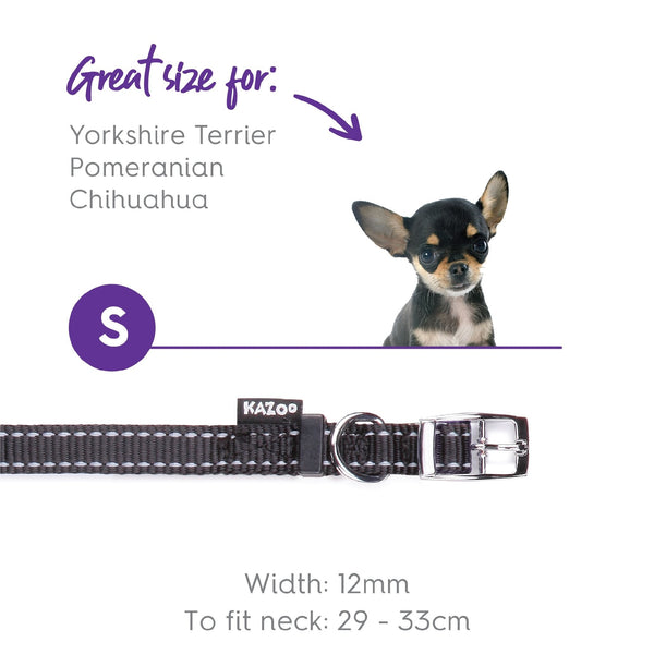 Kazoo Dog Collar Classic Black [:extra Large]