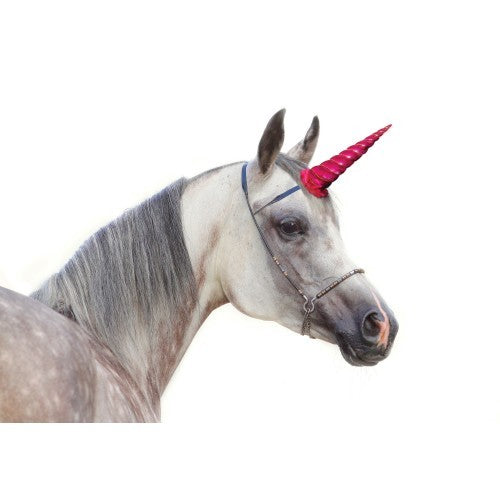 Unicorn Clip On To Browband Pink