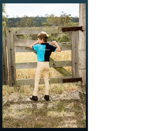 Jodhpurs Peter Williams Gel Seat Pull On Childs Beige [:08]