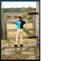 Jodhpurs Peter Williams Gel Seat Pull On Childs Beige [:08]