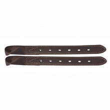 Girth Point Bates Leather Show Pair Brown [:23