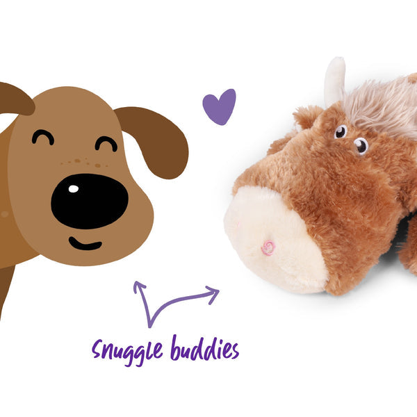 Kazoo Dog Toy Furries Lazy Ox [:large]