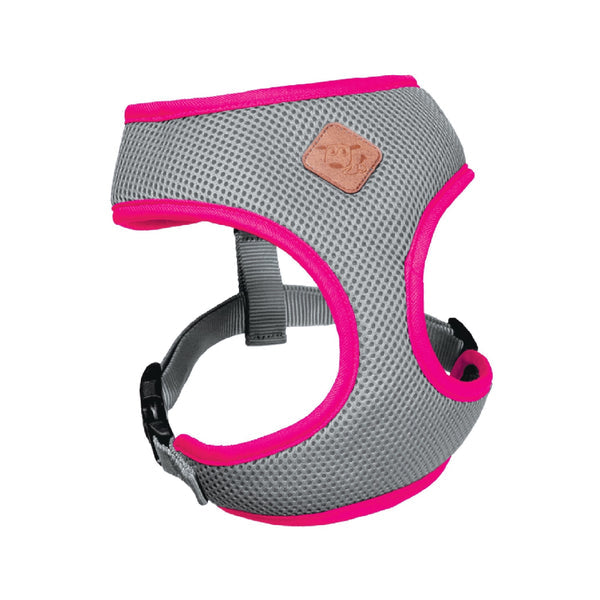 Kazoo Harness Active Soft Silver & Pink [:xxs]