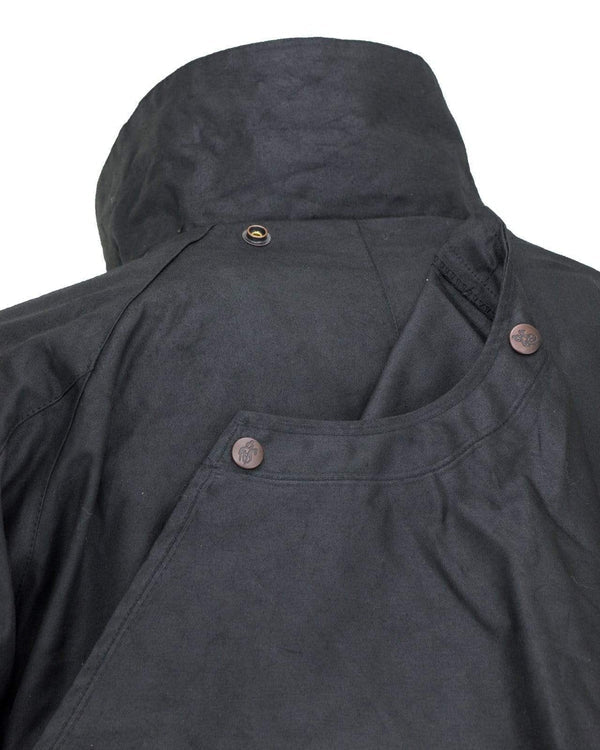 Oilskin Outback Low Rider 3/4 Length Coat Brown [:extra Small]
