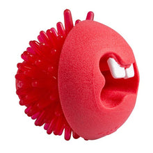 Rogz Dog Toy Fred Treat Ball Red