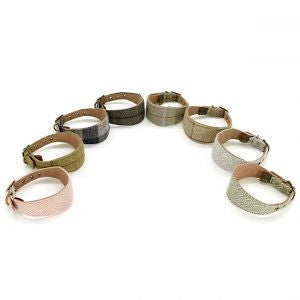 Tweedmill Tweed Dog Collar Whippet Tweed Chocolate Small 42