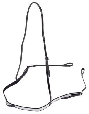 Breastplate Race Featherweight Elastic 20mm Black