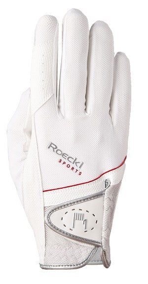 Gloves Roeckl Madrid White [:7.0]