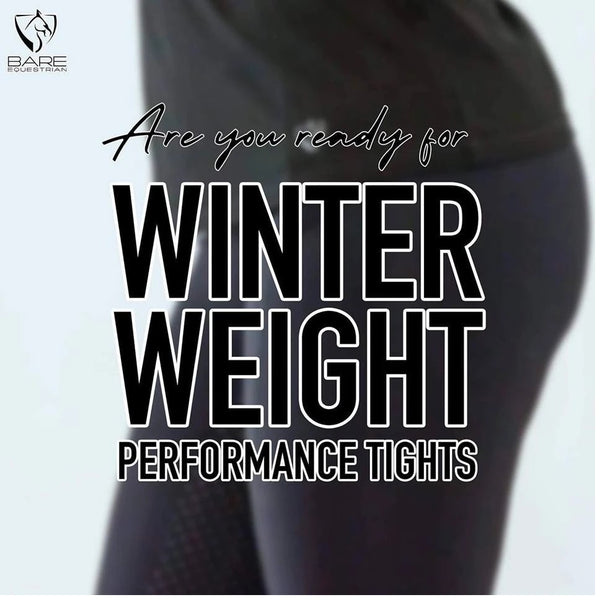 Tights Bare Equestrian Thermo Fit Winter Performance Riding Black [:extra Small]