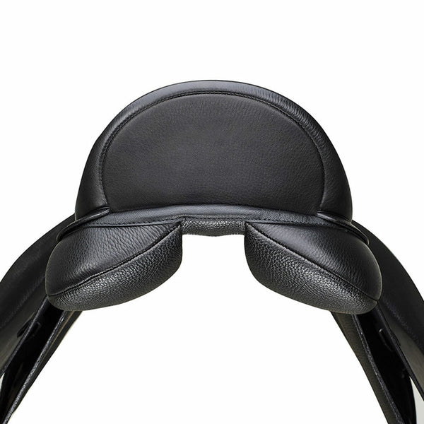Arena Dressage High Wither Saddle Black [:43cm 17.0"]