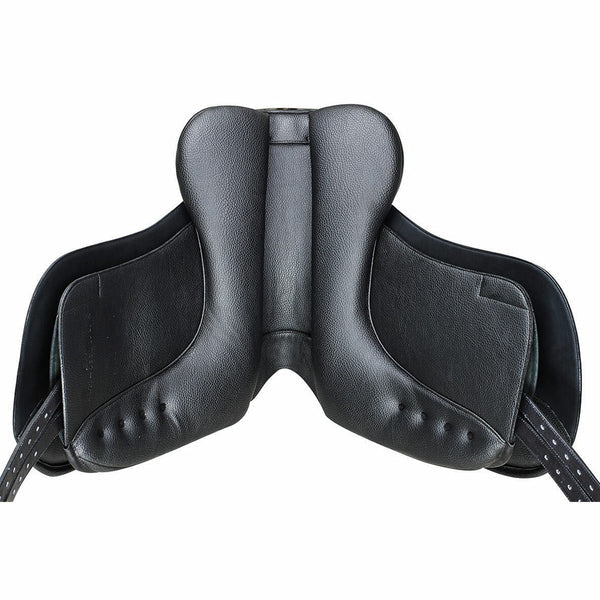 Arena Dressage High Wither Saddle Black [:43cm 17.0"]