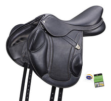 Bates Advanta Jumping Saddle Cair Classic Black-Bates-Ascot Saddlery