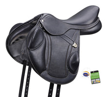Bates Advanta Jumping Saddle Cair Classic Black [:43cm / 17.0