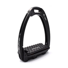 Tech Stirrup Irons Venice Evo Flat Safety Stirrups Black & Black