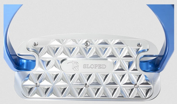 Tech Stirrup Irons Siena Jumping & Cross Country Titanium