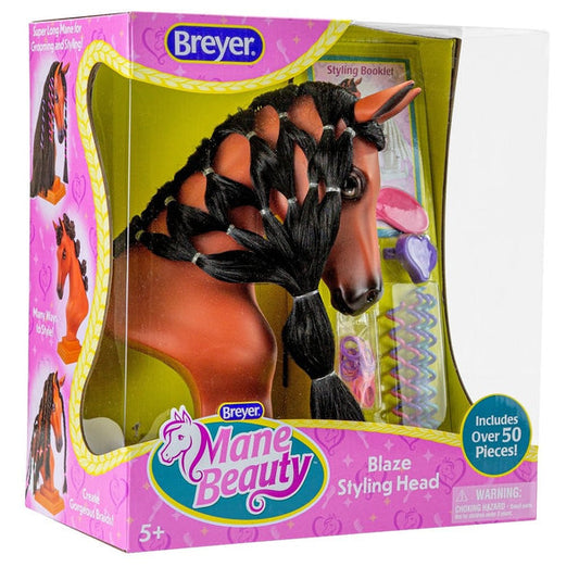 Breyer Mane Beauty Styling Head Blaze