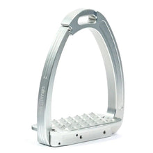 Tech Stirrup Irons Venice Sloped Evo Safety Stirrups Silver & Silver