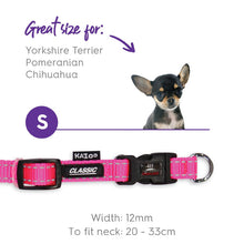 Kazoo Dog Collar Classic Adjustable Pink [:extra Large]