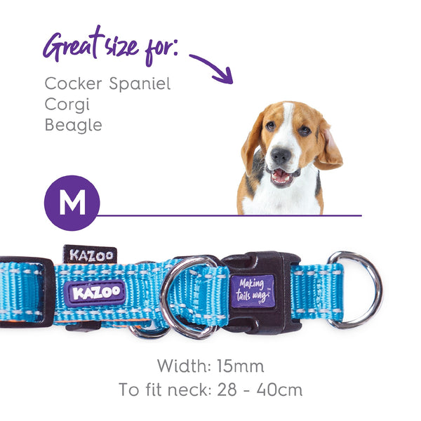 Kazoo Dog Collar Active Adjustable Ocean Sunrise [:extra Large]