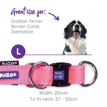 Kazoo Dog Collar Active Adjustable Bloom Burst [:extra Large]