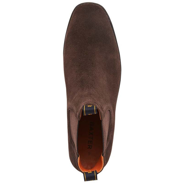 Boots Dress Baxter Goulburn Suede Chocolate Mens [:8.0]
