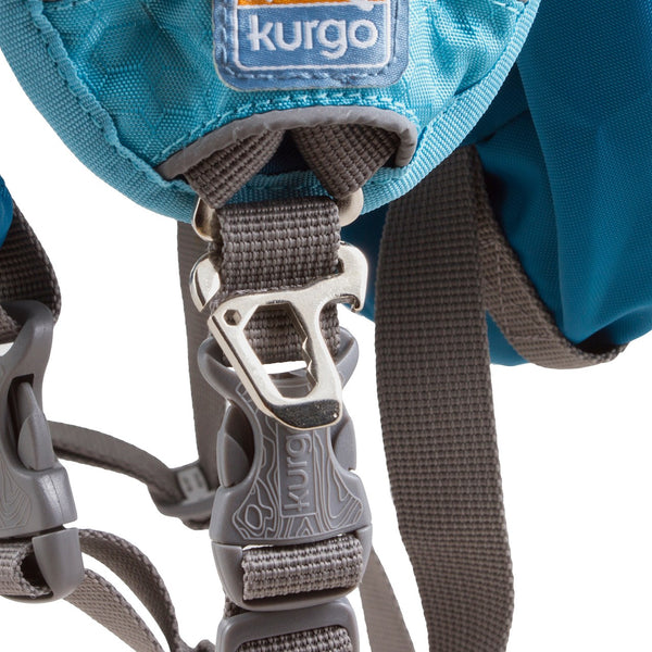 Kurgo Dog Backpack Big Baxter Coastal Blue