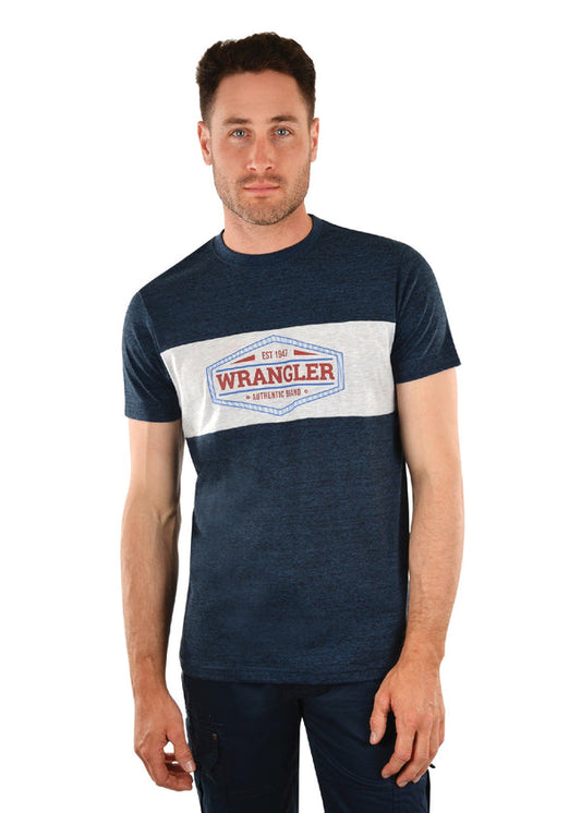 Tee Shirt Thomas Cook Henry Short Sleeve S21 Navy Marle Mens [:small]