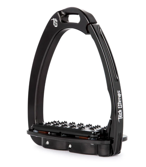 Tech Stirrup Irons Venice Plus Evo Black & Black