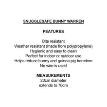 Rabbit Bunny Warren 760mm X 210mm