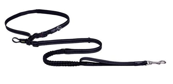 Rogz Speciality Handsfree Lead Black Large