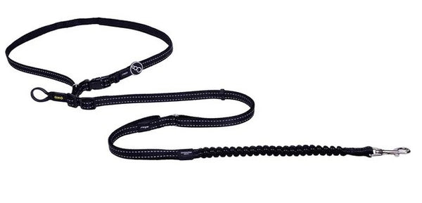 Rogz Speciality Handsfree Lead Black Medium