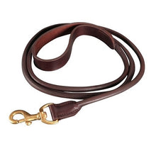 Leather Dog Leash Rolled Jeremy & Lord 182cm 16mm [:small]