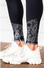 Tights Bare Equestrian Performance Riding Black Python [:extra Small]